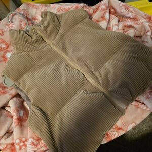 SHEIN Metallic Tan Satin Fabric